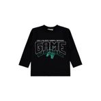 Civil Game Baskılı Erkek Çocuk Sweatshirt, 2-3 Yaş, 19K82250525W1, Siyah, erkek-çocuk