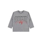 Civil Game Baskılı Erkek Çocuk Sweatshirt Gri 2-3 Yaş, 4-5 Yaş, 19K82250525W1, Grimelanj, erkek-çocuk