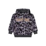 Civil Giant Rex Baskılı Kapşonlu Erkek Çocuk Sweatshirt, 8-9 Yaş, 19407185225W1, Antrasit, erkek-çocuk