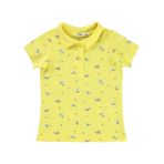 Civil Girls 18973828124S1-2 Sarı Kız Çocuk T-shirt