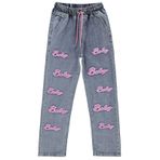 Civil Girls 20C25177624S2 Buz Mavi Kız Çocuk Pantolon