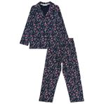 Civil Girls 22K34152623W1-1 Lacivert Kız Çocuk Pijama Takımı
