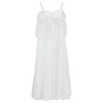 Civil Girls 37D56023024S1-1 Kırık Beyaz Kız Çocuk Abiye