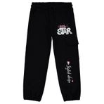 Civil Girls 42330G00523W2-2 6-9 Yaş Siyah Kız Çocuk Eşofman Altı