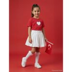 Civil Girls Balon 4-9 Yaş Etek - Kırık Beyaz - 6 - 7 Yaş
