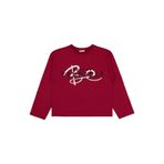 Civil Girls Be Yourself Baskılı Sweatshirt, 11-12 Yaş, 19330J51025W1-BRD-11, Bordo, kız-çocuk