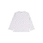 Civil Girls Çiçek Desenli 10-13 Yaş Pijama Takımı - Ekru 11-12 Yaş