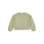 Civil Girls Çıtır Çiçek Desenli 10-13 Yaş Sweatshirt - Haki, 10-11 Yaş, 19330J49925W1, Açık Haki, kız-çocuk