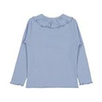 Civil Girls Civil Kız Çocuk Mavi Yakalı Sweatshirt Uzun Kollu Regular Fit 2-5 Yaş Özel Tasarım