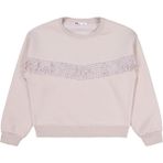 Civil Girls Civil Kız Çocuk Püsküllü Bej Sweatshirt Uzun Kol 6-9 Yaş Regular Fit Tasarım - Açık Bej - 9 - 10 Yaş