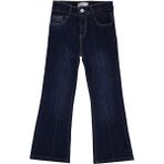 Civil Girls Civil Lola Kız Çocuk Pantolon 6-7 Yaş Regular Fit Günlük Stil 2 Cep Koyu Mavi - 6 - 7 Yaş
