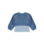Civil Girls File Atletli Sweatshirt 2-5 Yaş, 2-3 Yaş, 19330J54925W1, Petrol, kız-çocuk