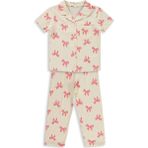 Civil Girls Fiyonk Desenli 10-13 Yaş Pijama Takımı - Fil Dişi - 12 - 13 Yaş