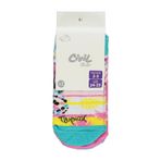 Civil Girls Hello Summer 3'lü Kız Patik Çorap 8-9 Yaş, 10-11 Yaş, D4E07503325S1, Standart, kız-çocuk