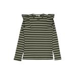 Civil Girls İnce Çizgili Kız Çocuk Sweatshirt, 11-12 Yaş, 19330J50025W1, Haki, kız-çocuk