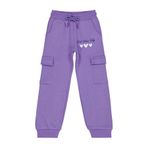 Civil Girls Kargo Cepli Kız Çocuk Eşofman Altı Lila 9-10 Yaş, 7-8 Yaş, 42L70172225W1, Mor, Kız Çocuklar