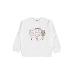 Civil Girls Kediler Baskılı Kız Çocuk Sweatshirt, 3-4 Yaş, 19330J68225W1, Ekru, kız-çocuk