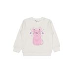 Civil Girls Kelebek Baskılı 2-5 Yaş Sweatshirt -, 4-5 Yaş, 19330J46125W1, Lacivert, kız-çocuk