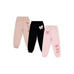 Civil Girls Kelebek Baskılı 3'Lü Set 2-5 Yaş Eşofman Altı, 4-5 Yaş, 42973766325W1, Standart, Kız Çocuklar