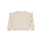 Civil Girls Kelebek Baskılı Sweatshirt, 6-7 Yaş, 19K34229225W1-TAS-6, Taş, kız-çocuk