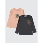 Civil Girls Kız Çocuk 2'li Sweatshirt 5-13 Yaş Antrasit - 5 - 6 Yaş