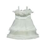 Civil Girls Kız Çocuk Abiye Elbise 37L31195125S1, Kırık Beyaz, 4-5 Yaş