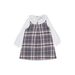 Civil Girls Kız Çocuk Bebe Yaka Elbise, 2-3 Yaş, 26140242525W1, Grimelanj, Kız Çocuklar
