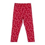 Civil Girls Kız Çocuk Çiçek Baskılı Tayt, 2-3 Yaş, 41L87436125W1, Bordo, kız-çocuk