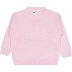 Civil Girls Kız Çocuk Düz Pembe Kazak Bisiklet Yaka 2-3 Yaş Günlük Kullanım İçin - Pembe - 2 - 3 Yaş