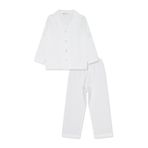 Civil Girls Kız Çocuk Düz Pijama Takımı 7-8 Yaş, 7-8 Yaş, 22785210725W1, Ekru, kız-çocuk