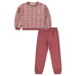 Civil Girls Kız Çocuk Eşofman Takımı 6-9 Yaş Pudra 25D17351224W1|2
