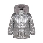 Civil Girls Kız Çocuk Mont Gri 7-8 Yaş, 9-10 Yaş, 21L51MT2925W1, Silver, Kız Çocuklar