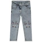 Civil Girls Kız Çocuk Pantolon 20004362125S1, 3-4 Yaş, Buz Mavi