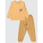 Civil Girls Kız Çocuk Pijama Takımı 10-13 Yaş Yumuşak Şeftali 22K83242324S1-1|2