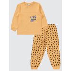 Civil Girls Kız Çocuk Pijama Takımı 2-5 Yaş Yumuşak Şeftali 5-6 Yaş