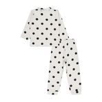 Civil Girls Kız Çocuk Puanlı Pijama Takımı, 2-3 Yaş, 22330J28125W1, Ekru, kız-çocuk