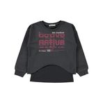 Civil Girls Kız Çocuk Sweatshirt 10-13 Yaş Açık Füme