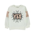 Civil Girls Kız Çocuk Sweatshirt 10-13 Yaş Ekru-13-14 Yaş