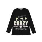 Civil Girls Kız Çocuk Sweatshirt 10-13 Yaş Siyah