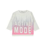 Civil Girls Kız Çocuk Sweatshirt 2-5 Yaş Kırık Beyaz
