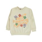 Civil Girls Kız Çocuk Sweatshirt 2-5 Yaş Tebeşir