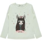 Civil Girls Kız Çocuk Sweatshirt 6-9 Yaş Ekru - 7 - 8 Yaş