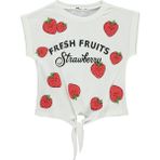 Civil Girls Kız Çocuk T-Shirt 2-5 Yaş Ekru - 2 - 3 Yaş