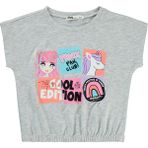 Civil Girls Kız Çocuk T-Shirt 2-5 Yaş Karmelanj - 3 - 4 Yaş