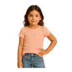 Civil Girls Kız Çocuk Tişört 10-13 Yaş, 12-13 Yaş, 18330H77725S3-PDR-12, Pudra, Kız Çocuklar