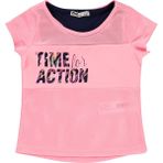 Civil Girls Kız Çocuk Tişört 2-5 Yaş Açık Neon Pembe - 2 - 3 Yaş