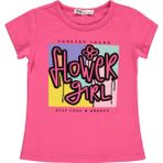 Civil Girls Kız Çocuk Tişört 2-5 Yaş Fuşya - 2 - 3 Yaş