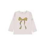 Civil Girls Kurdela Baskılı 2-5 Yaş Sweatshirt - Bej 4-5 Yaş, 3-4 Yaş, 19K82212325W1, Taş, kız-çocuk