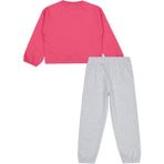Civil Girls Lacıel Baskılı 6-9 Yaş Eşofman Takımı - Pembe - 8 - 9 Yaş - Koyu Pembe