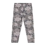 Civil Girls Leopar Baskılı Tayt, 3-4 Yaş, 41L87433125W1-3, Gri, Kız Çocuklar